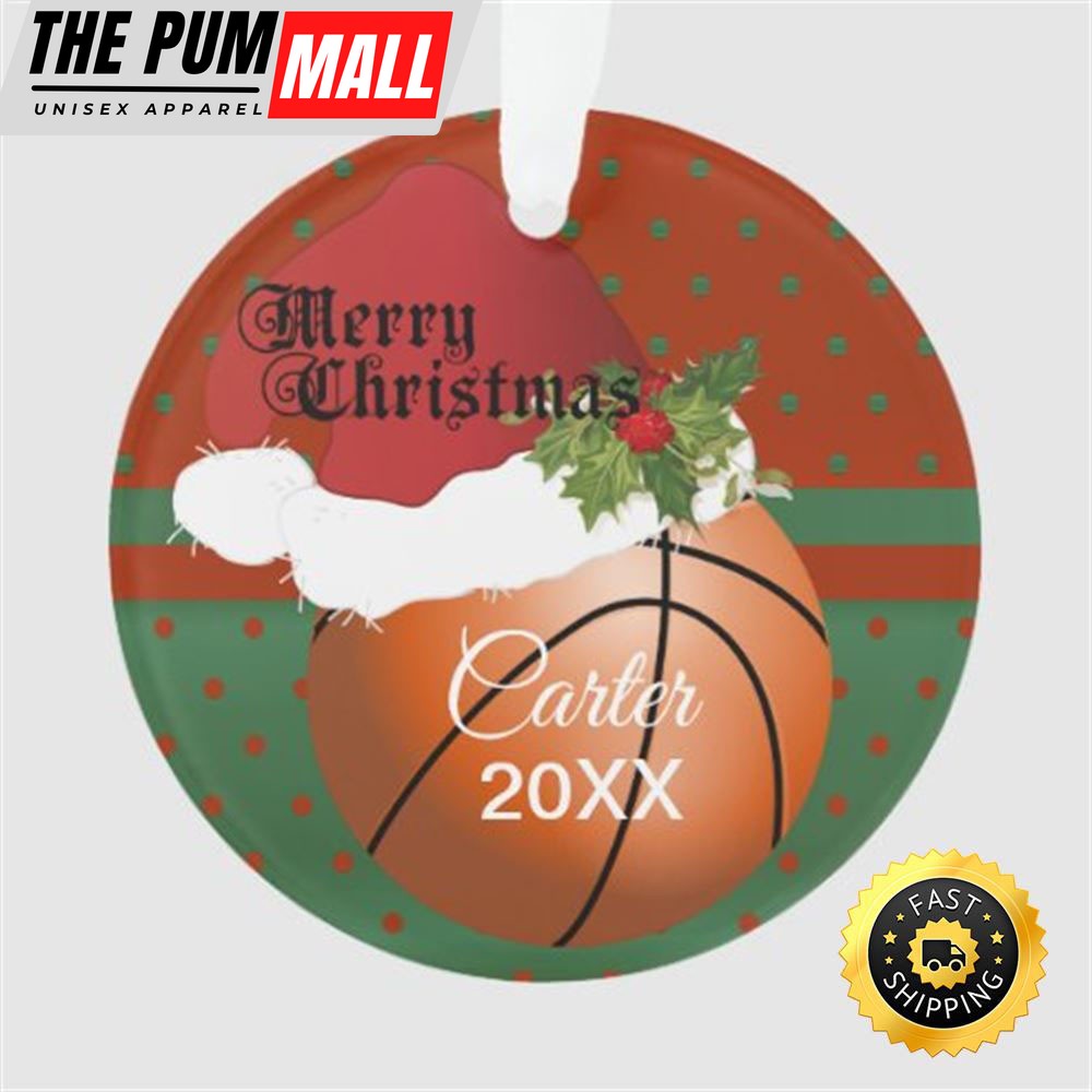 Mery Christmas DIY Name NBA Christmas Ornaments Limited Edition