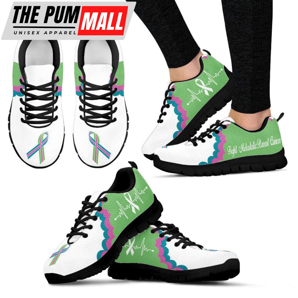 Metastatic Breast Cancer Shoes Fight Sneaker Walking Shoes, Best Gift For Men And Women