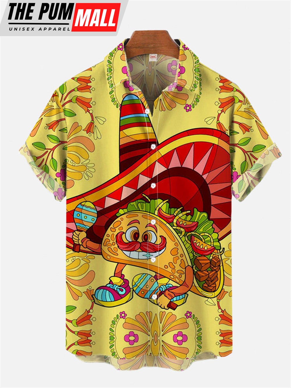Mexican Hawaiian Shirt, Cinco De Mayo Celebrates Mexican Tacos Hawaiian Shirt