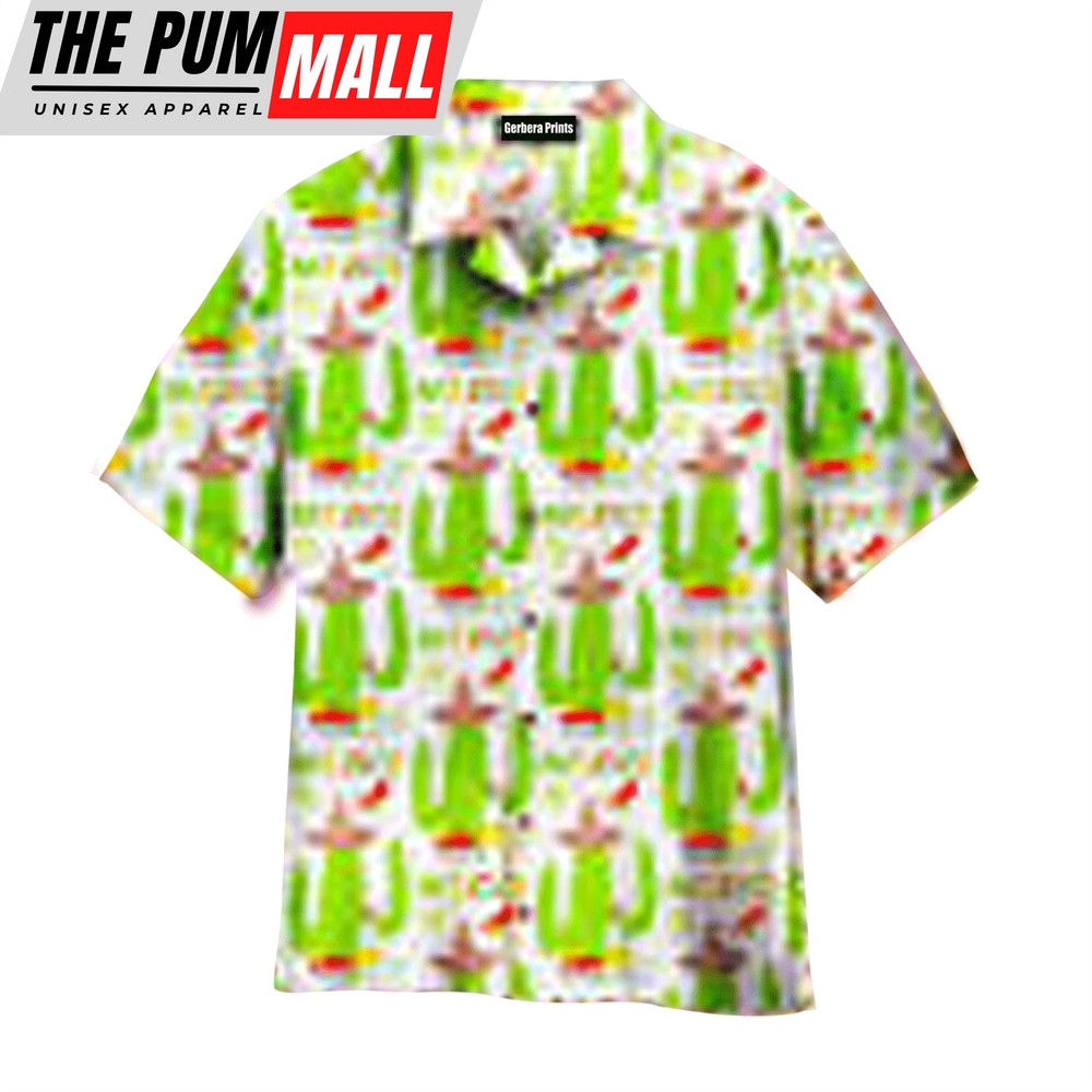 Mexican Hawaiian Shirt, Cinco De Mayo Mexico Cactus Hawaiian Shirt
