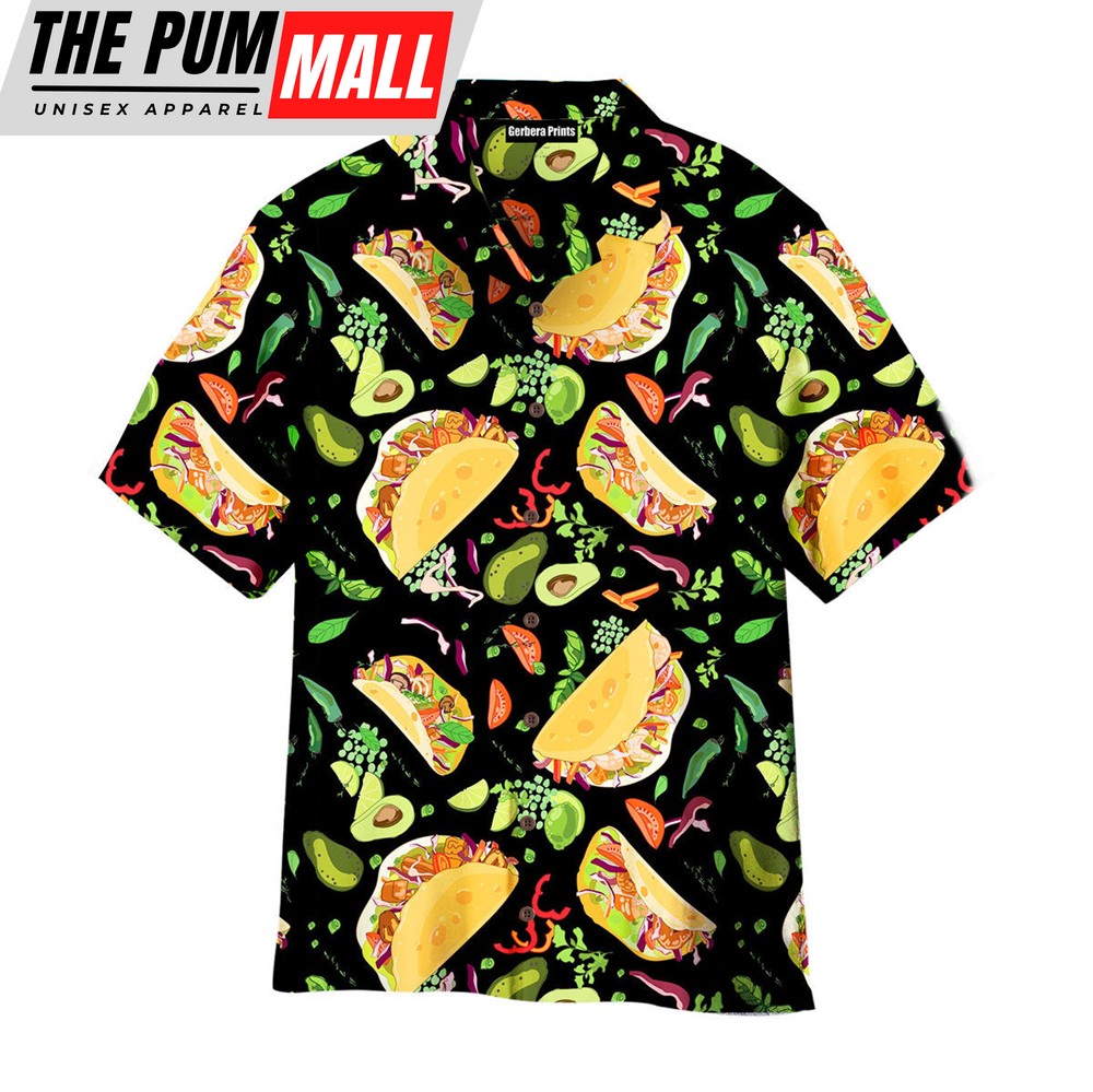 Mexican Hawaiian Shirt, Cinco De Mayo Tacos Traditional Food Mexican Hawaiian Shirt