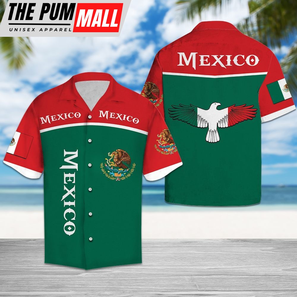 Mexican Hawaiian Shirt, Hawaiian Shirt Mexico Latino American For Men Women