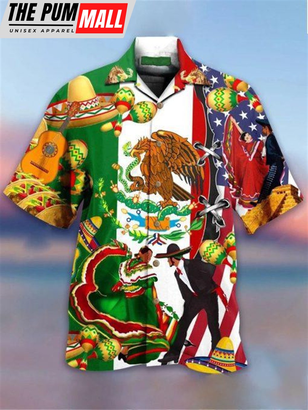 Mexican Hawaiian Shirt, Mexican Hawaiian Shirt