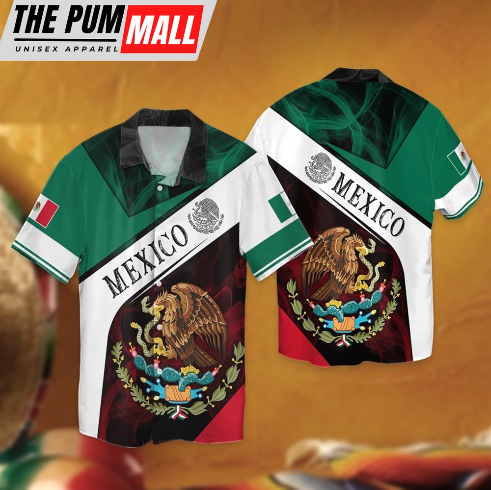 Mexican Hawaiian Shirt, Mexico Hawaiian Shirt For Men And Women, 3D Full Print Mexican Hawaiian Aloha Beach Shirts