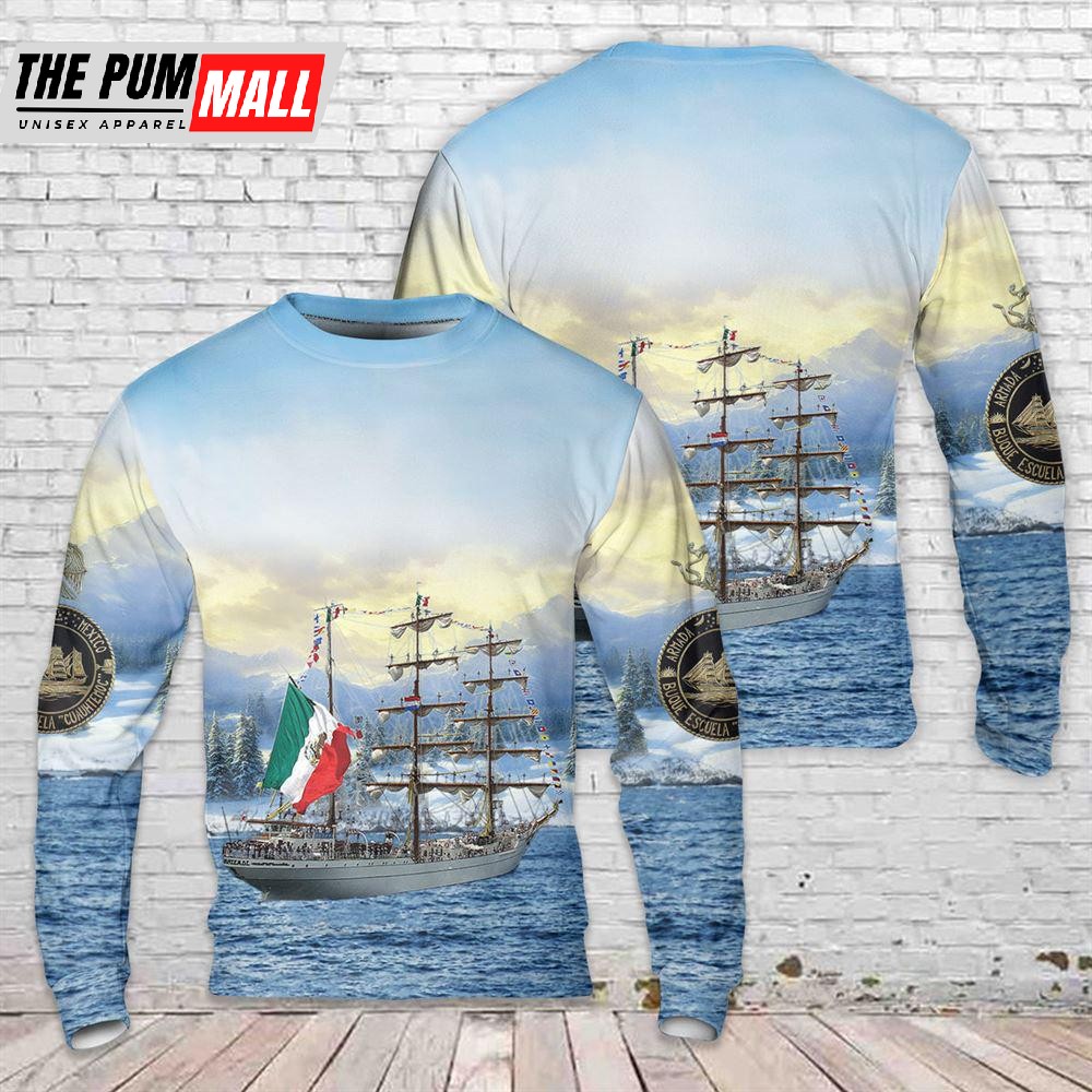 Mexican Navy ARM Cuauht?moc (BE01) Sweater Gift For Christmas