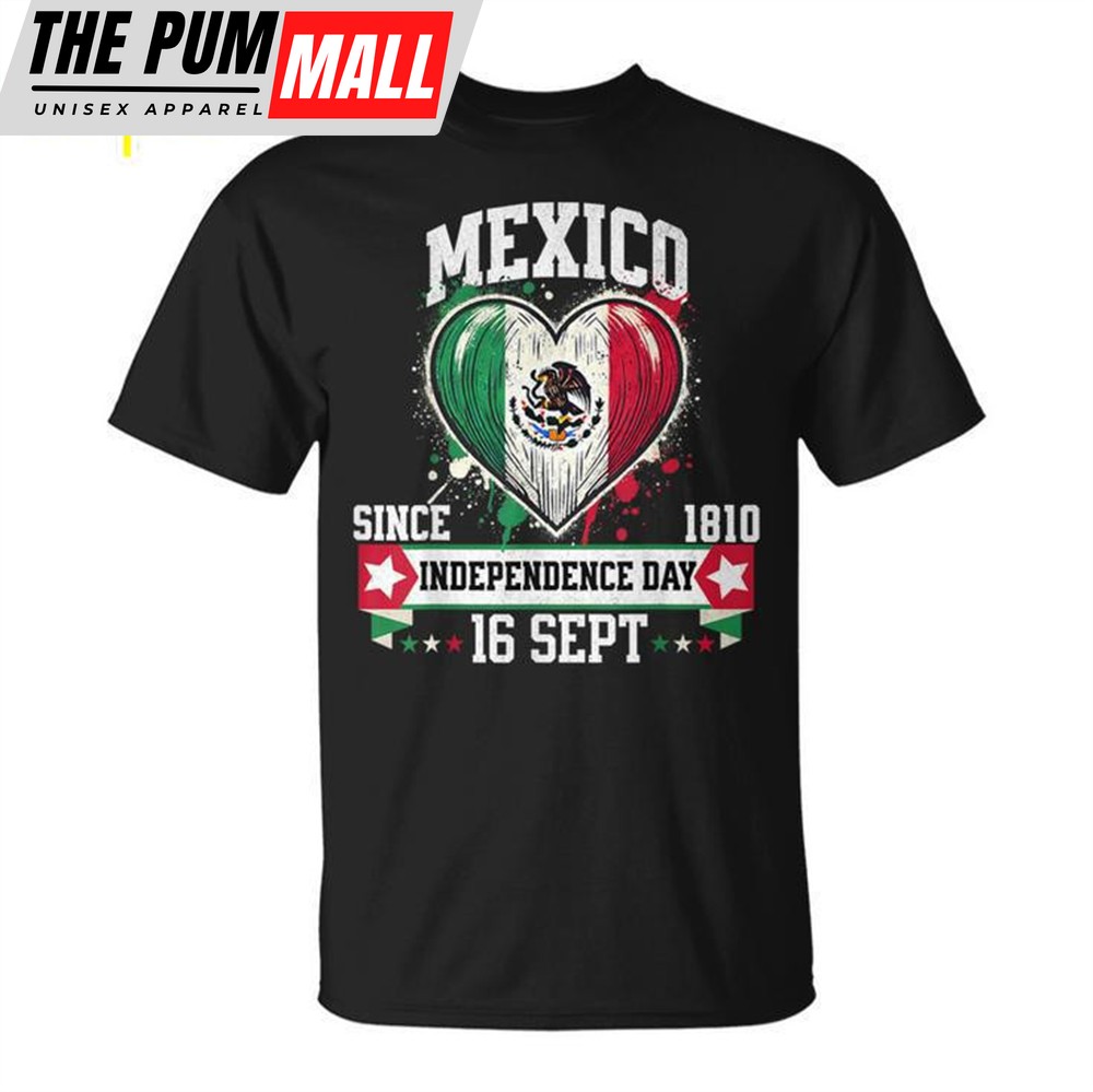 Mexico Flag Vintage Mexican Patriotic Mexican Flag T-Shirt