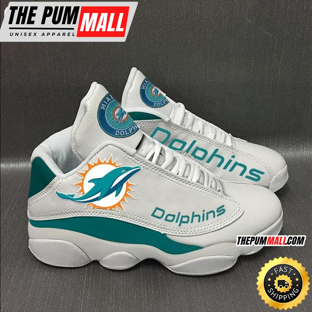 Miami Dolphins Nfl Ver 5 Air Jd 13 Sneaker
