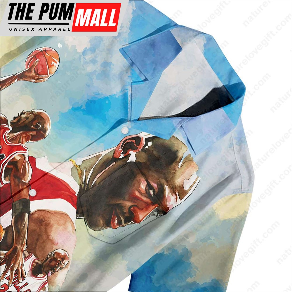 michael-jordan-chicago-bulls-watercolor-style-hawaiian-shirt-wj3qkp10 Michael Jordan Chicago Bulls Watercolor Style Hawaiian Shirt