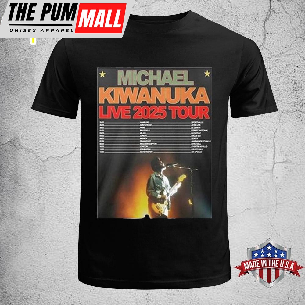 Michael Kiwanuka Live Tour 2025 Unisex T-Shirt