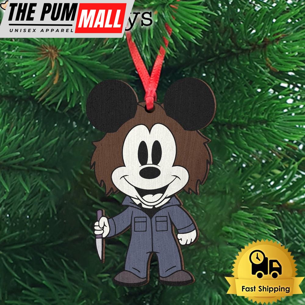 Michael Mouse Wooden Ornament Limited Edition