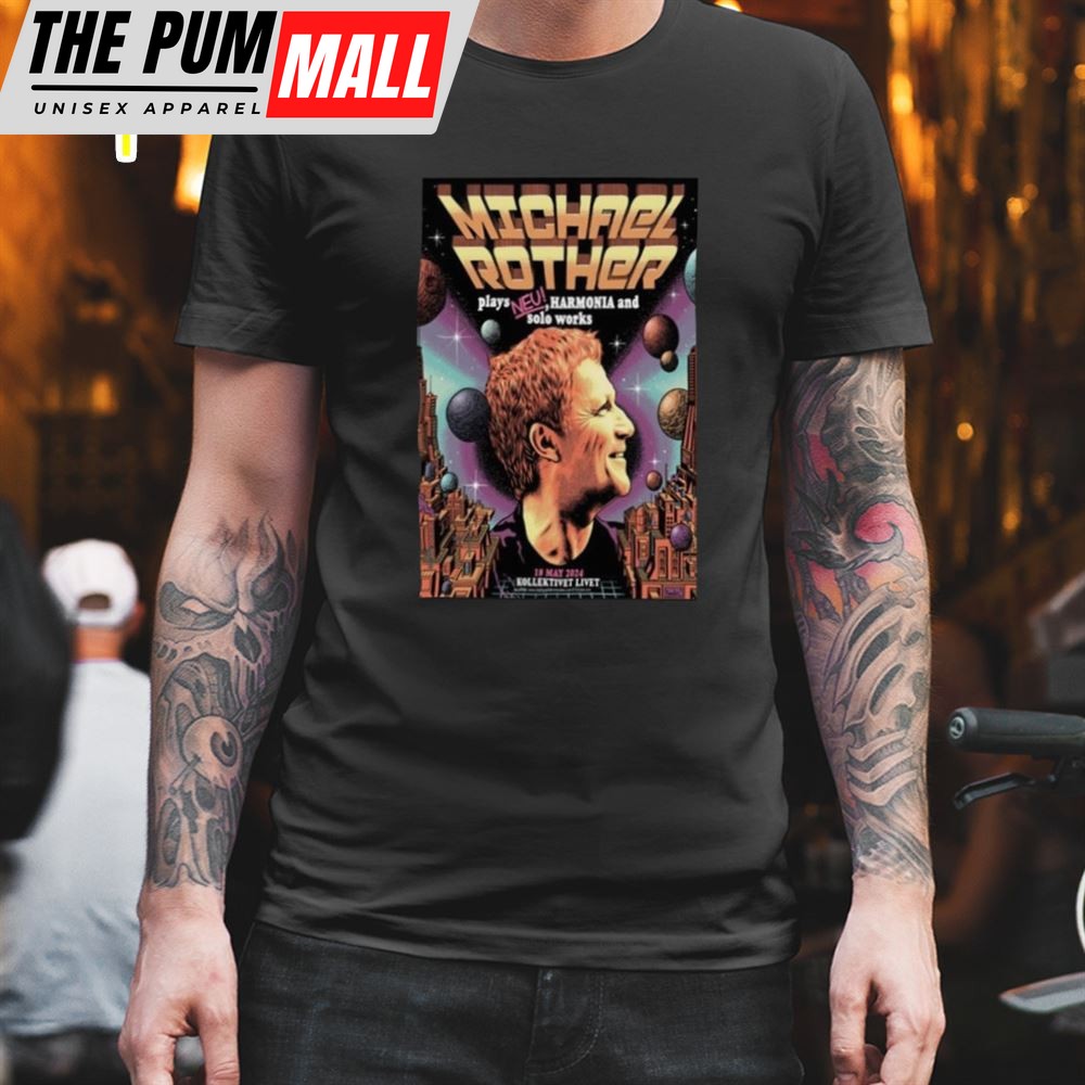 Michael Rother Concert Kollektivet Livet Stockholm Sweden May 18 2025 T-Shirt