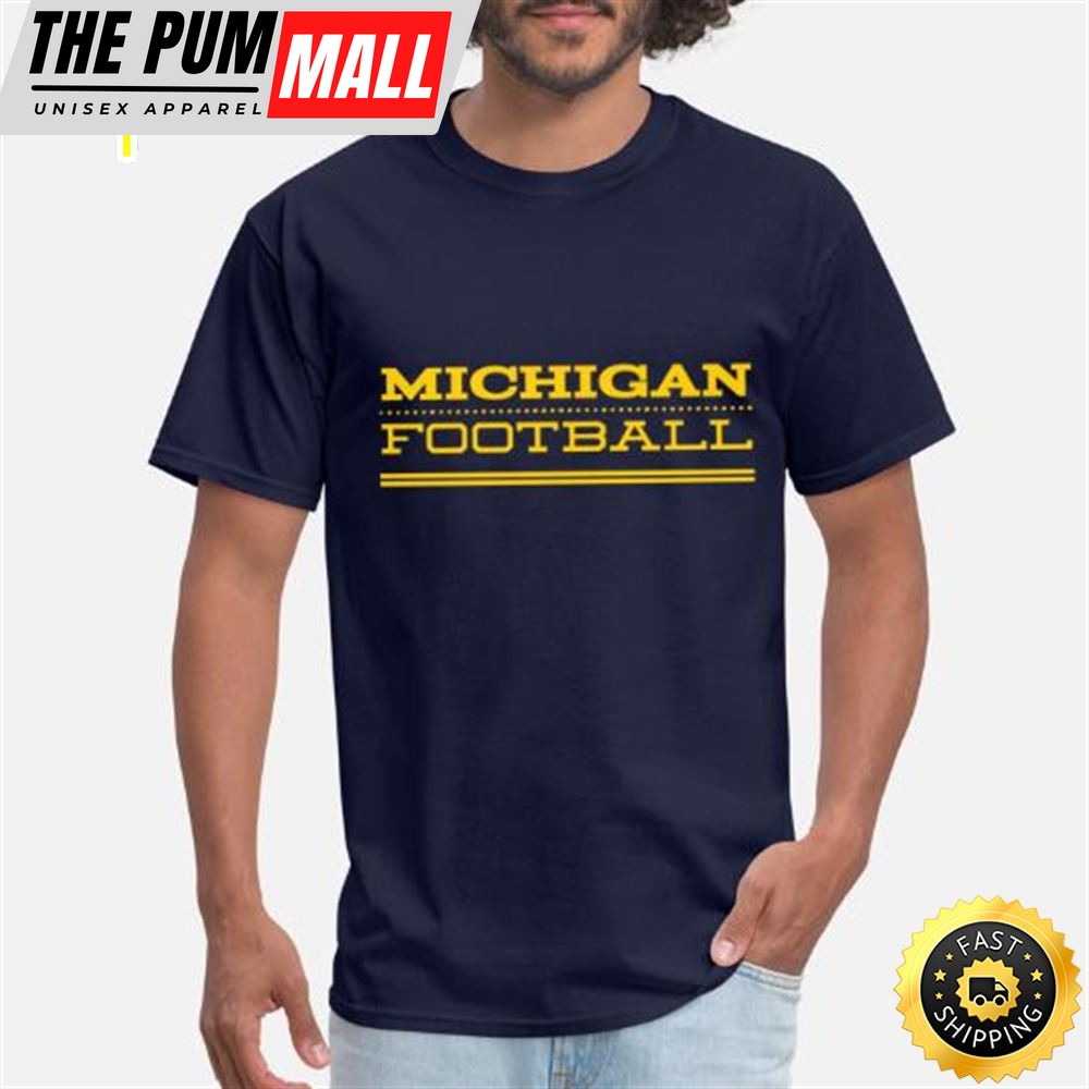 Michigan Football T-Shirt – Design Mens T-Shirt