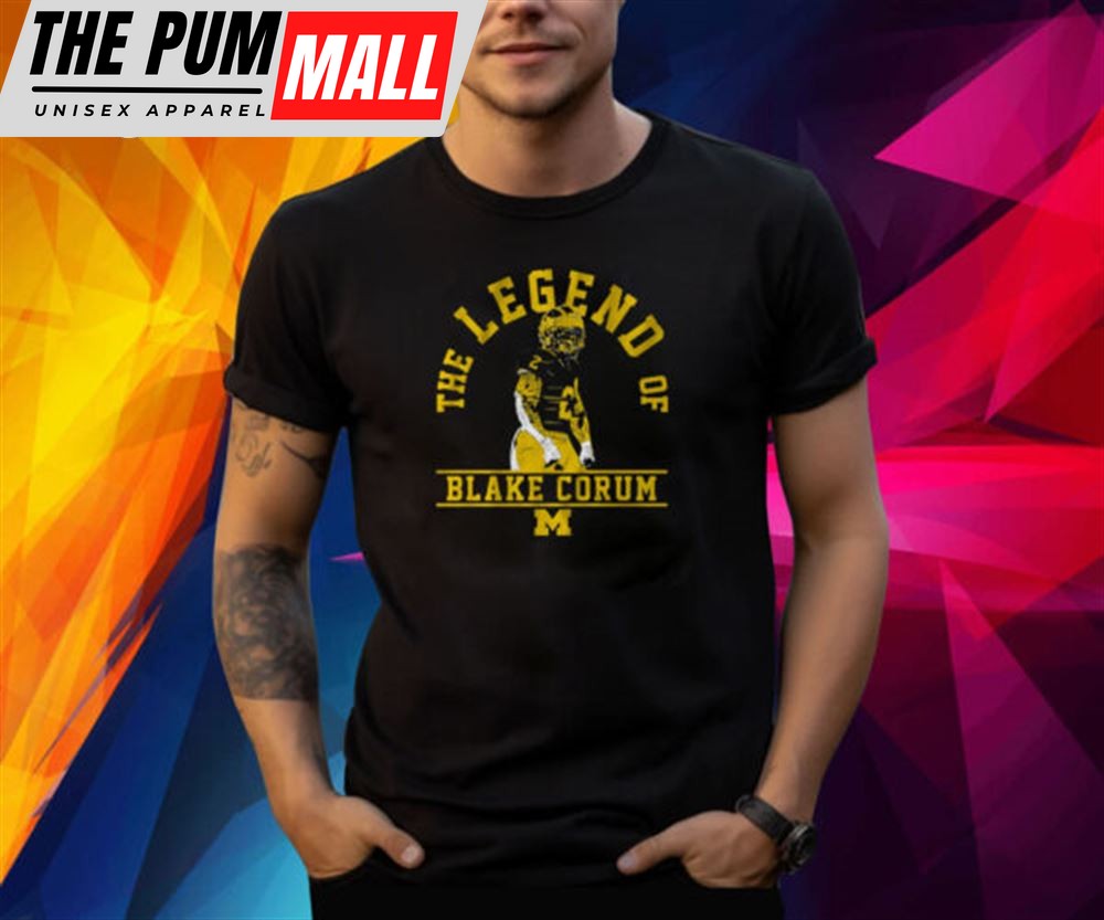 Michigan Football The Legend Of Blake Corum Shirt