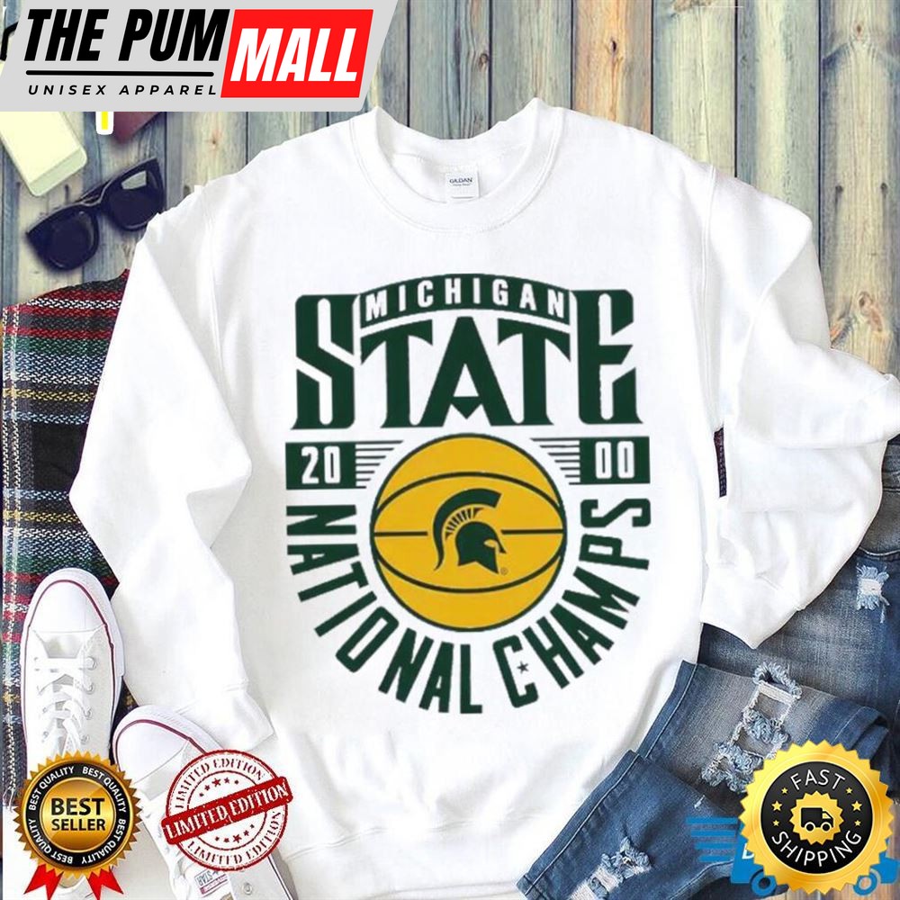 Michigan State Spartans Basketball National Champs T Shirt