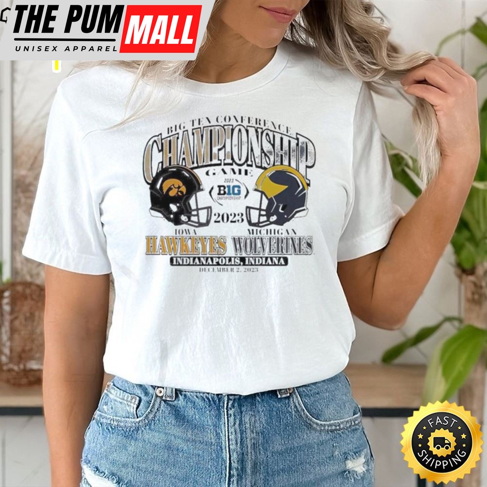 Michigan Vs Iowa Big Ten Championship Game 2025 Indianapolis Shirt