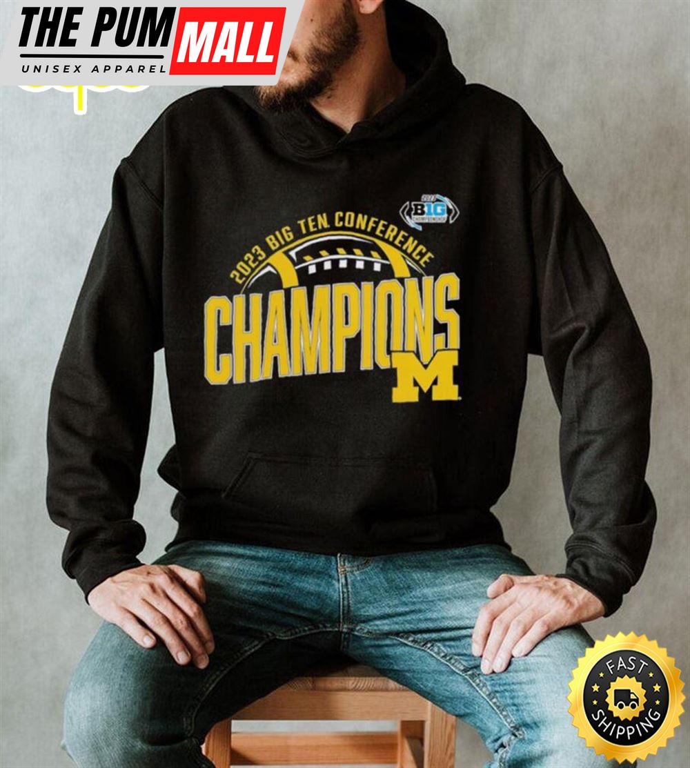 Michigan Wolverines 2025 Big Ten Football Conference Champions T Shirt