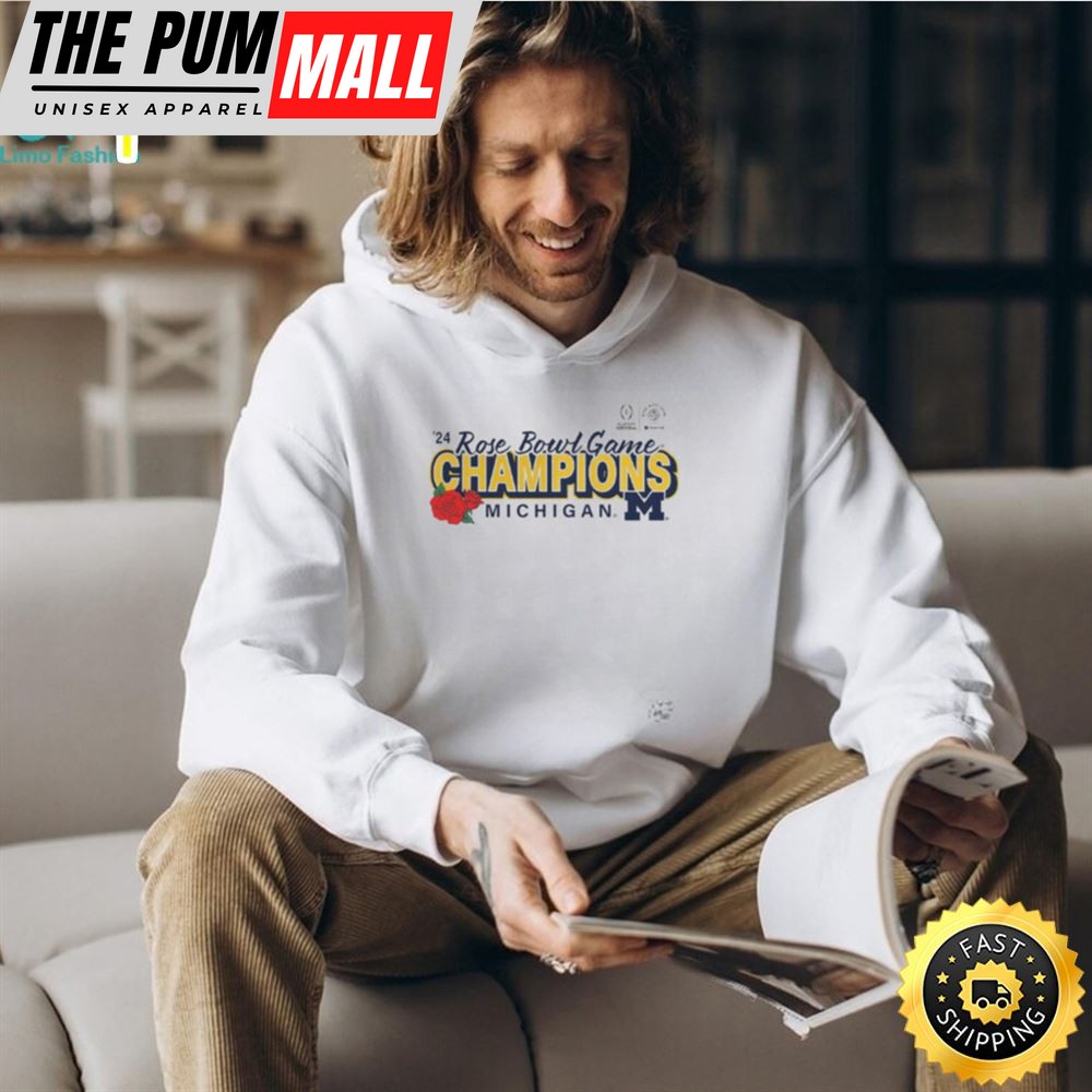 Michigan Wolverines 2025 Rose Bowl Champions Superior Ability T Shirt