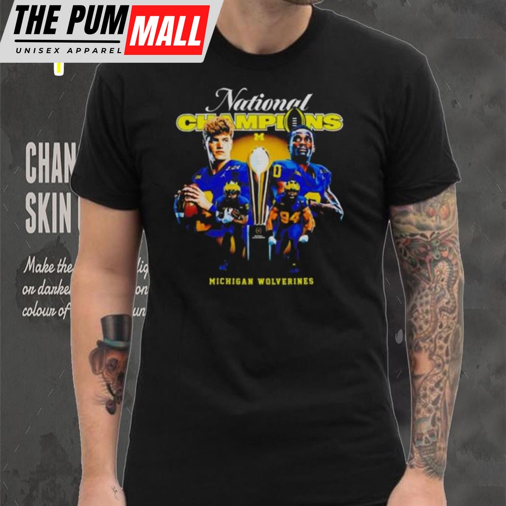 Michigan Wolverines And Jordan National Champions 2025 Shirt