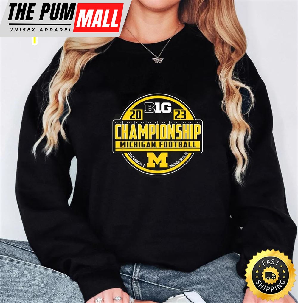 Michigan Wolverines Big Ten Championship 2025 Football Unisex T-Shirt