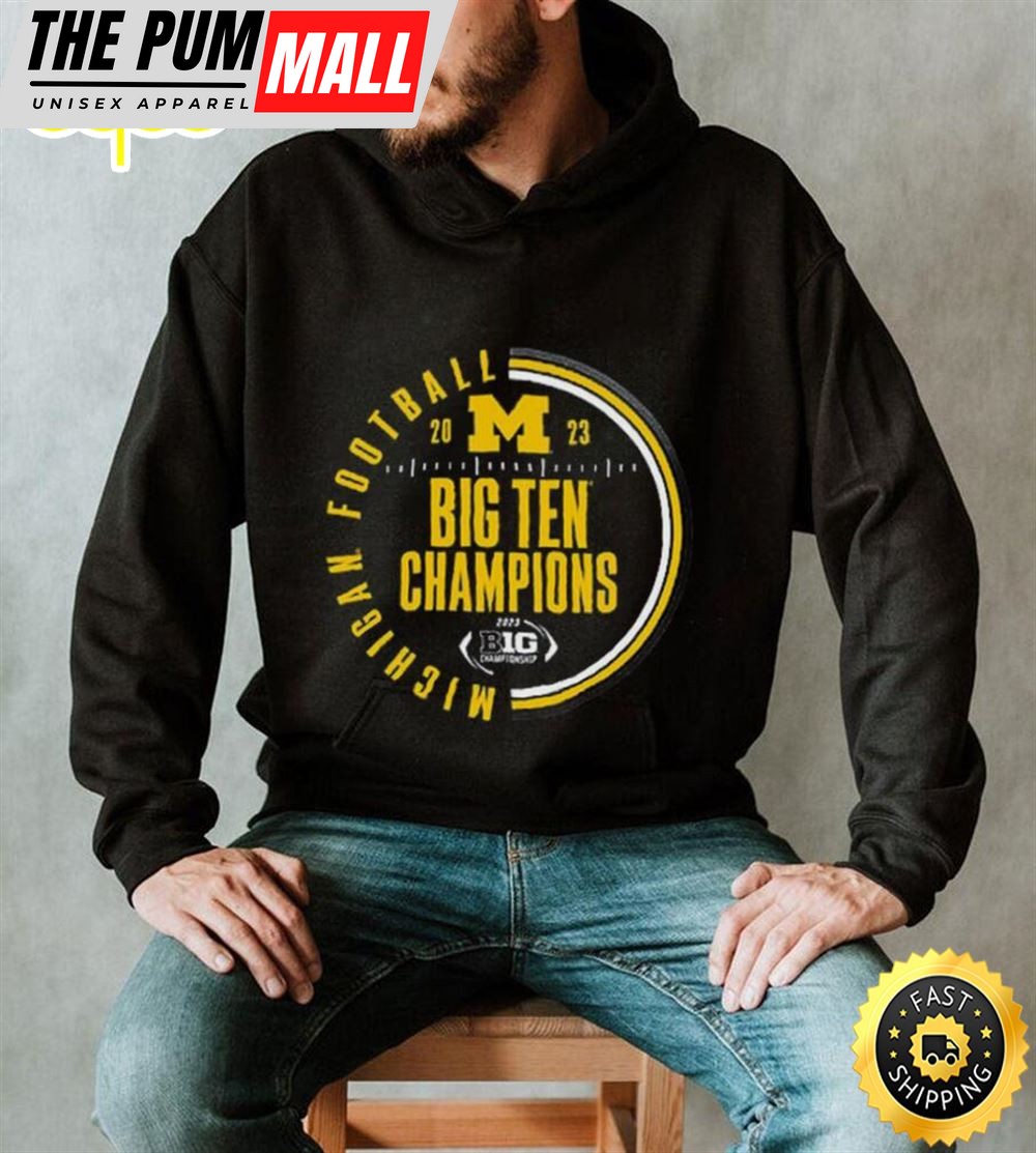 Michigan Wolverines Blue 2025 Football Icon Cfp Bound T Shirt