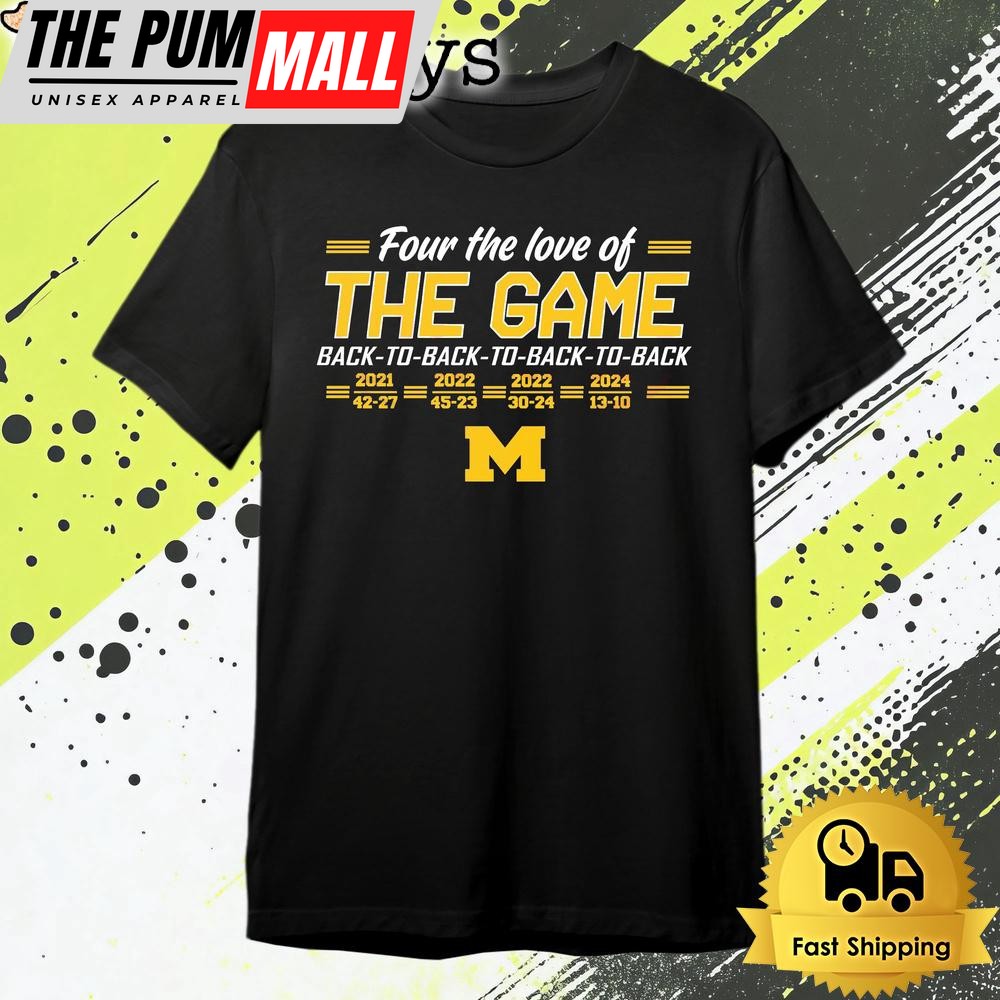 Michigan Wolverines Football Back To Back T Shirt