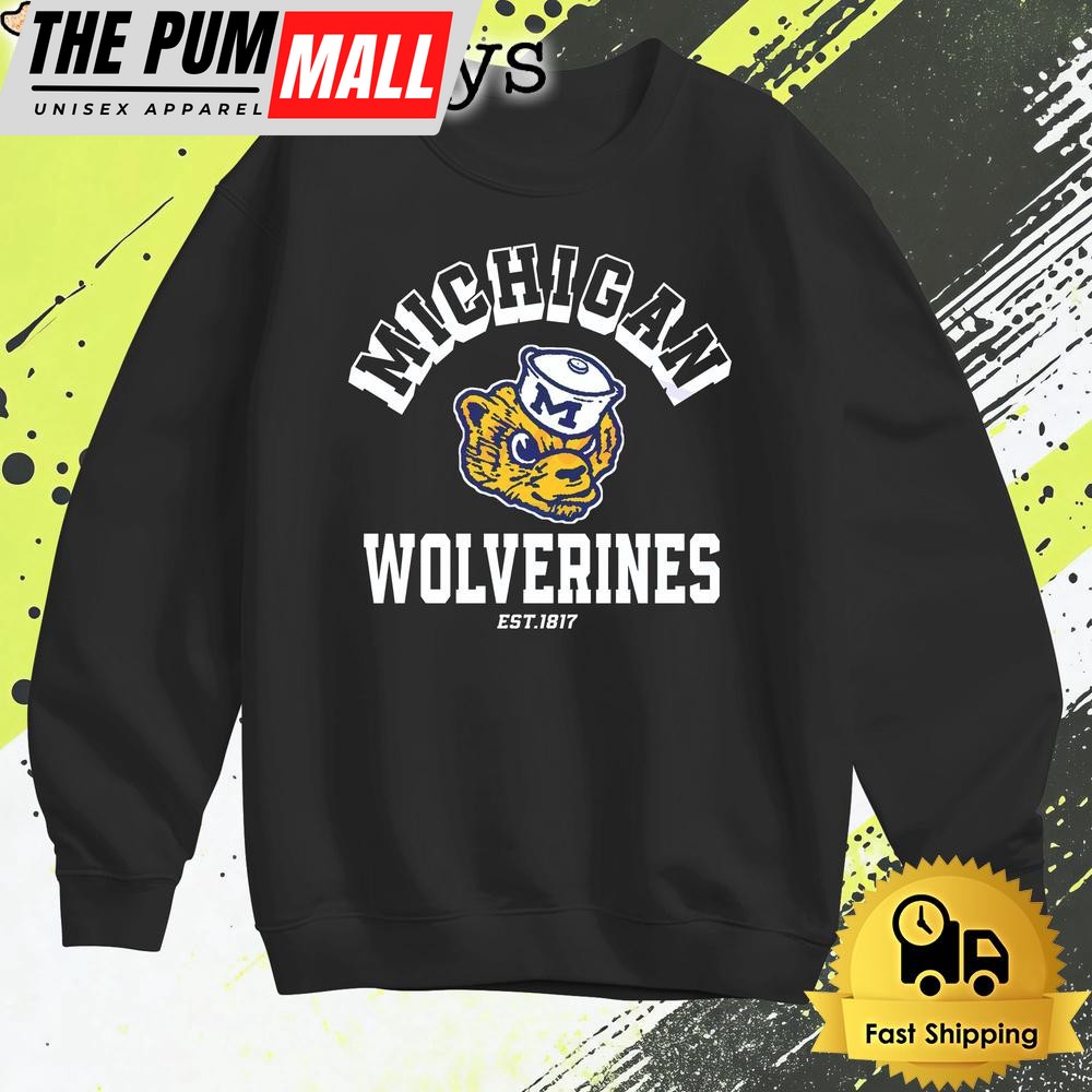 michigan-wolverines-logo-mascot-est-1817-t-shirt-egckz6yc Michigan Wolverines Logo Mascot Est 1817 T Shirt