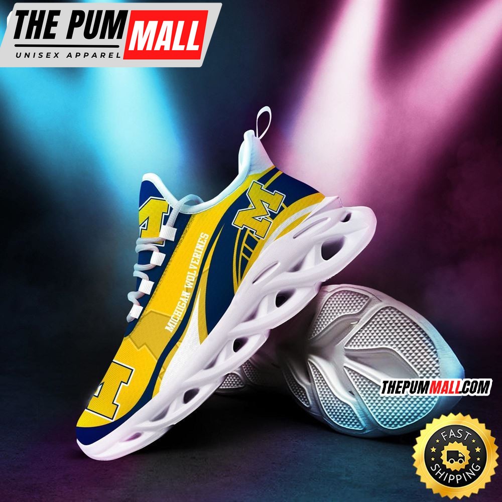 Michigan Wolverines Sneakers Max Soul Shoes Elevate Your Every Step