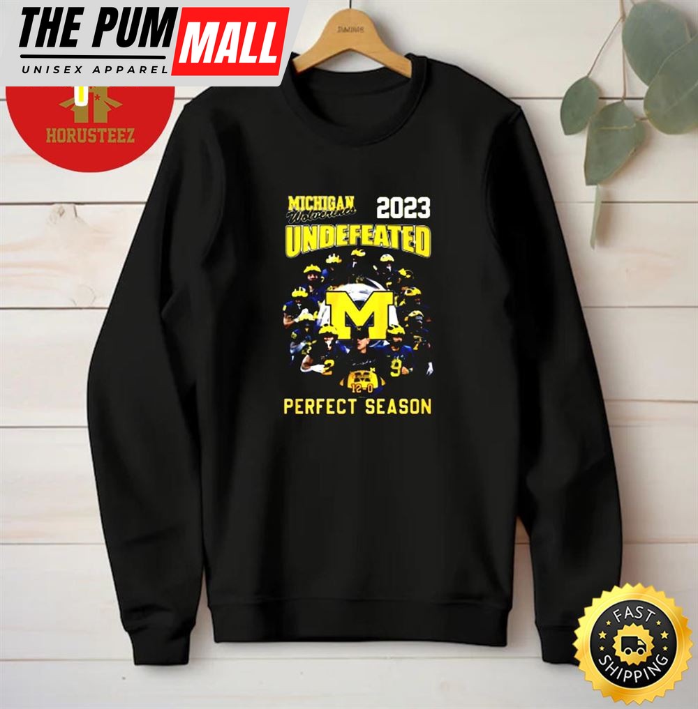 Michigan Wolverines Undefeated Perfect Season 2025 Unisex T-Shirt