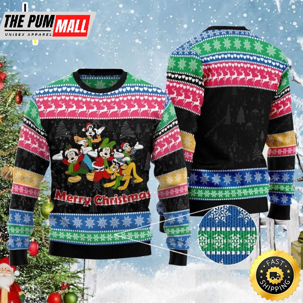 Mickey And Friends Disney Ugly Christmas Sweater