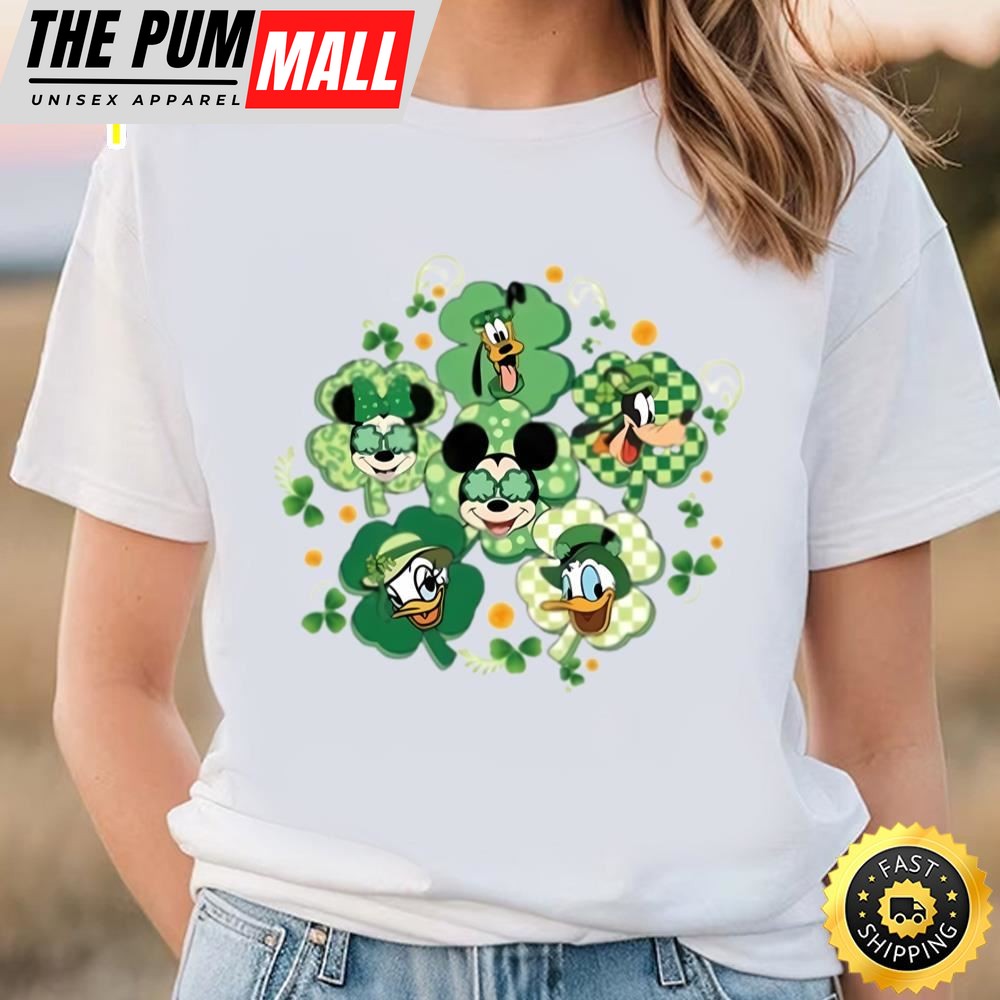 Mickey And Friends Happy St. Patricks Day Shirt, Disney Patricks…