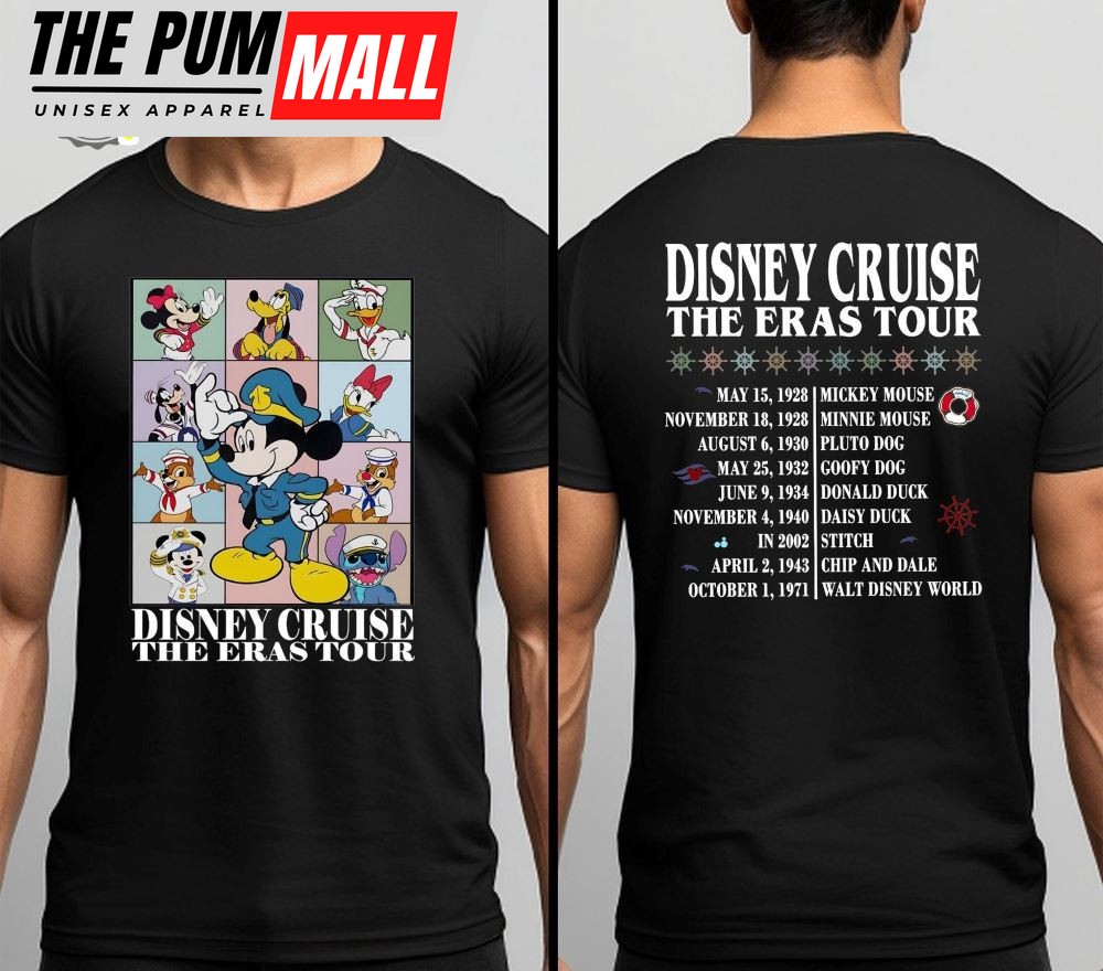 Mickey And Friends Matching T Shirt Cruise Disney Vacation Cruise Tee Unique