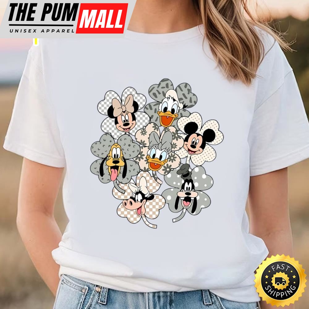 Mickey And Friends Shamrock Shirt, Mickey St Patricks Day Shirt