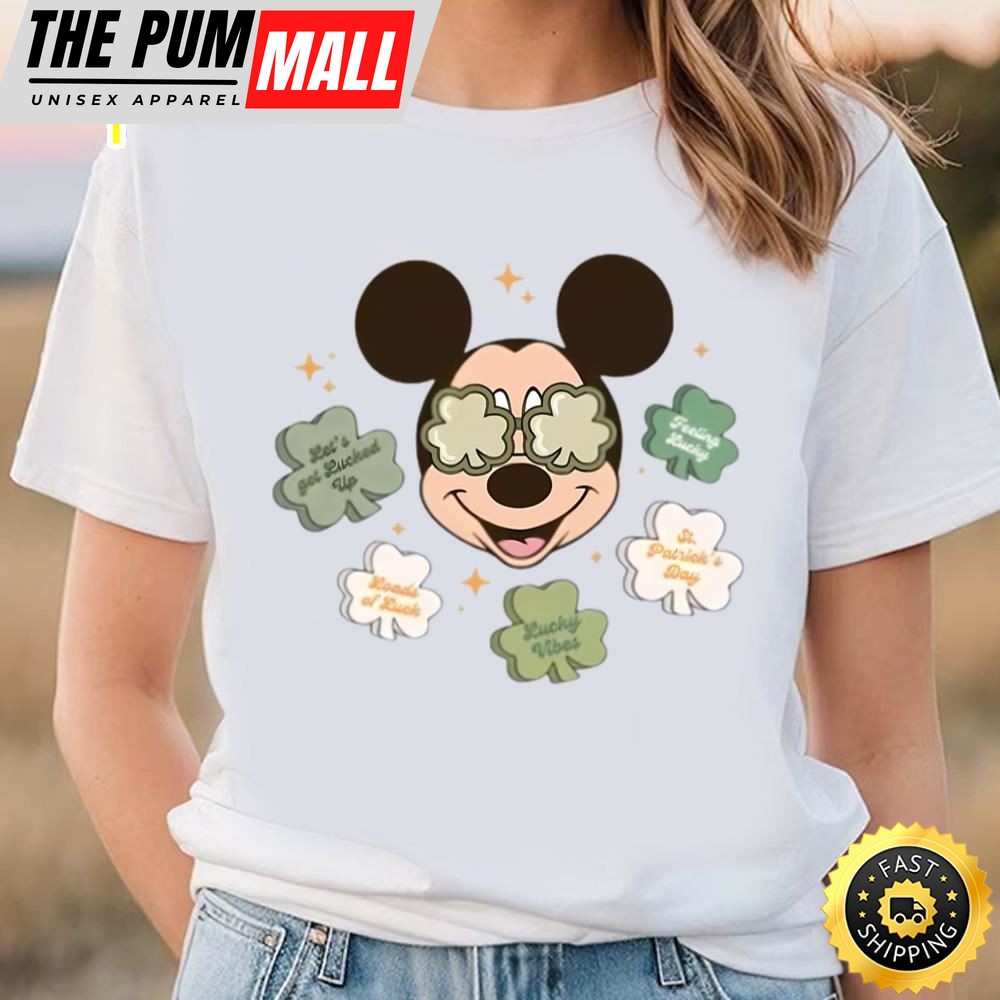 Mickey Lucky Shirt, Disney Saint Patricks Day