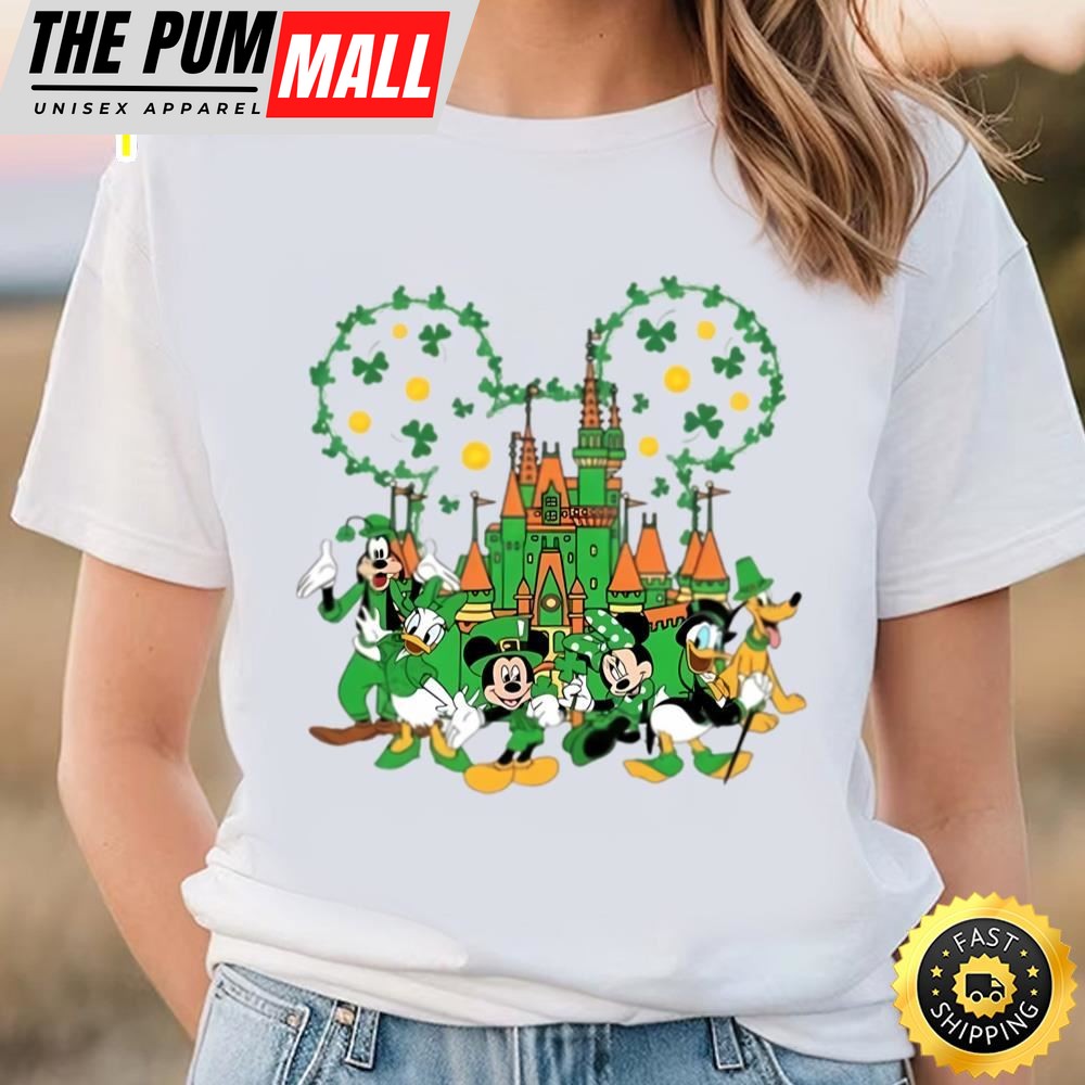 Mickey Minnie Patricks Day Shirt, Disney St Patricks Day Shirts…