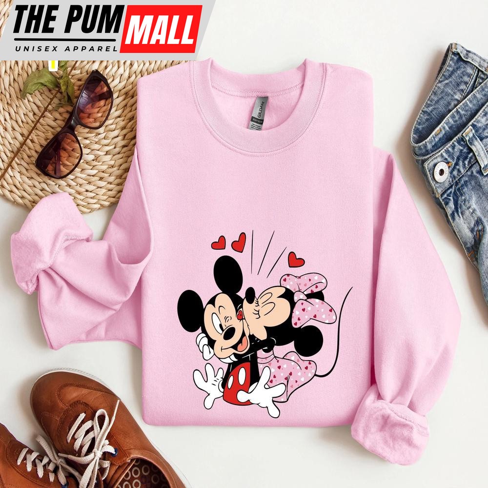 Mickey Minnie Valentine Sweatshirt