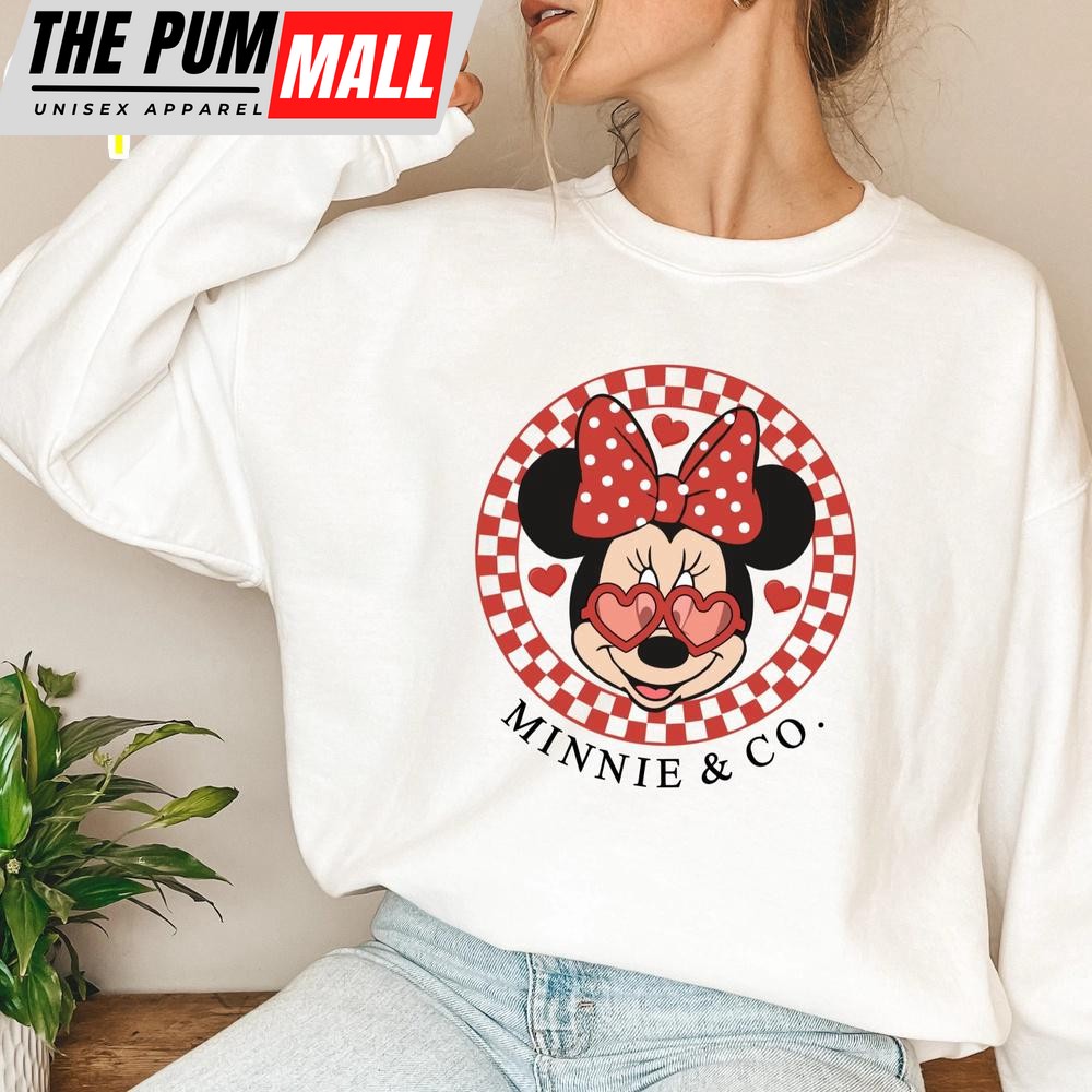 Mickey Minnie Valentine’s Day Sweatshirt