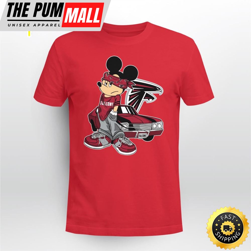 Mickey Mouse Atlanta Falcons Super Cool Mickey Mouse 100 Year Anniversary Shirt