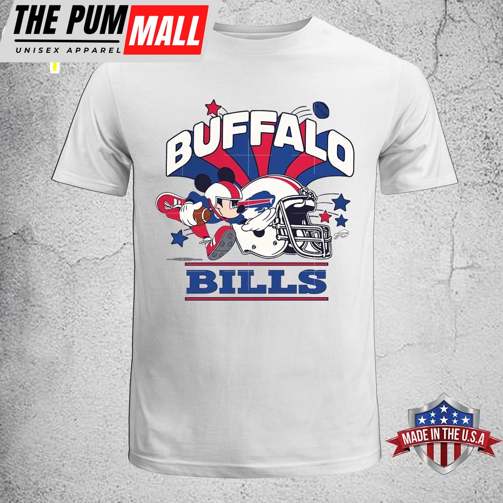 Mickey Mouse Buffalo Bills Unisex T-Shirt