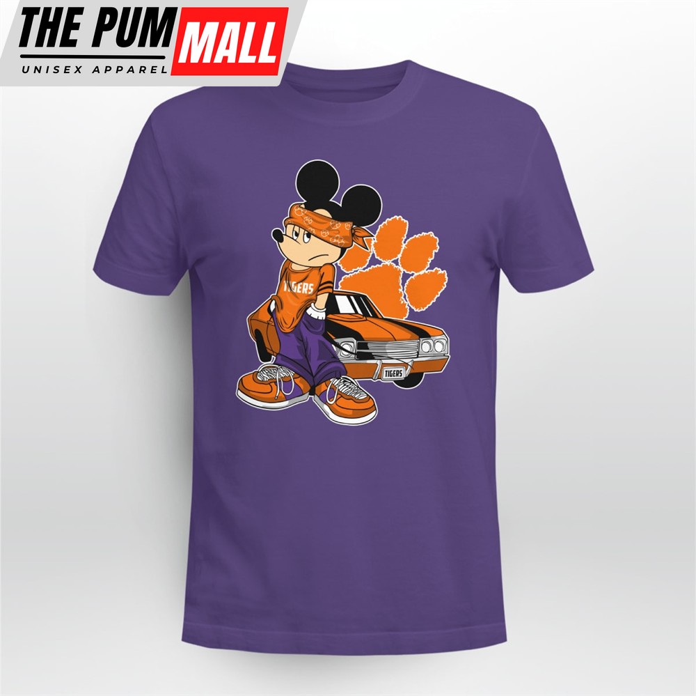 Mickey Mouse Clemson Tigers Super Cool Mickey Mouse 100 Year Anniversary Shirt