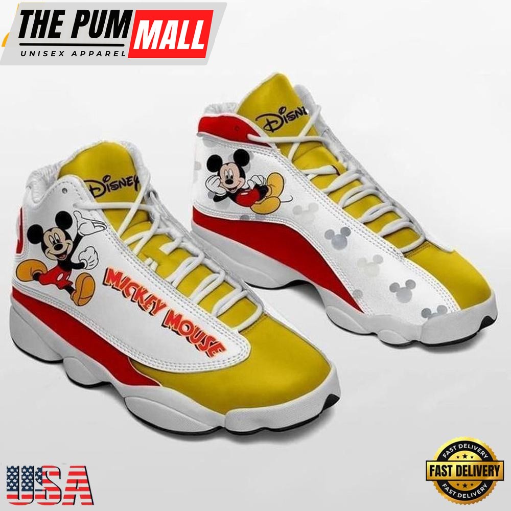 Mickey Mouse Disney Retro Jd13 Sneaker Shoes
