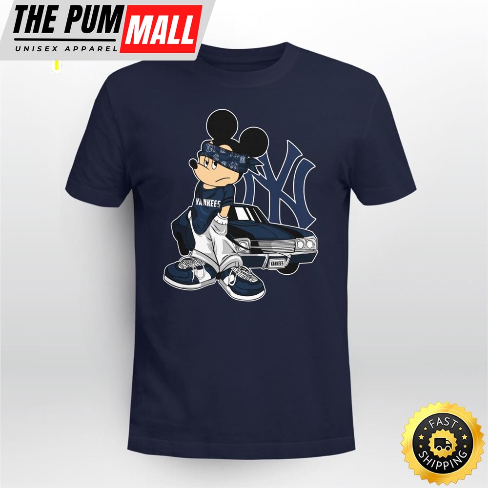 Mickey Mouse New York Yankees Super Cool Mickey Mouse 100 Year Anniversary Shirt