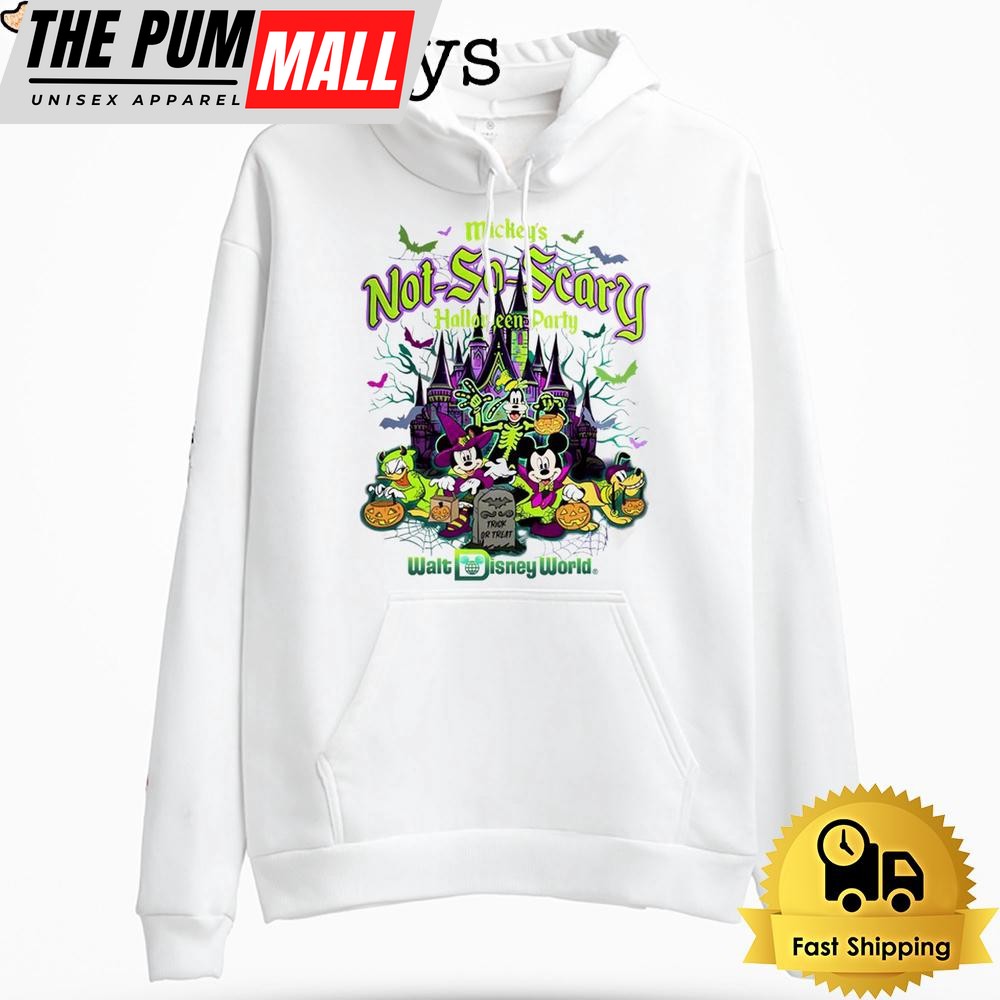 Mickey Not So Scary Halloween Party Hoodie