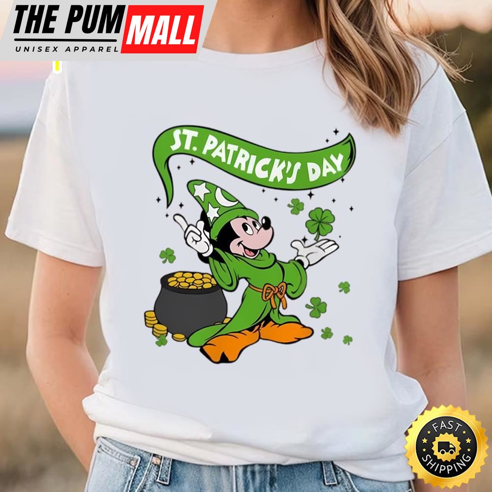 Mickey St Patricks Day Shirt, Disney St Patricks Day Shirts…
