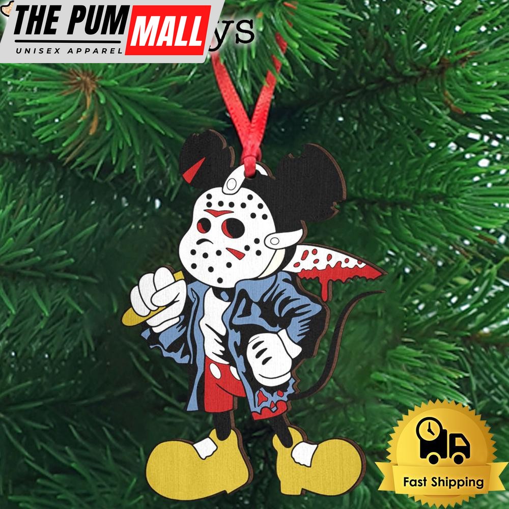 Mickey Voorhees Wooden Ornament Limited Edition