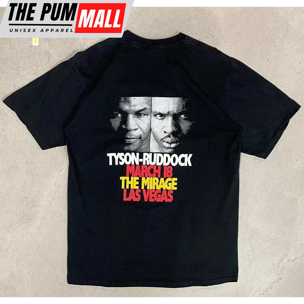 Mike Tyson Razor Ruddock Fight S-4xl Shirt
