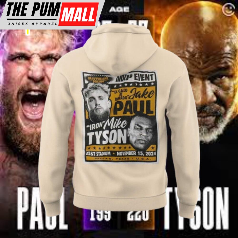 Mike Tyson Vs Jake Paul Mvp Special Hoodie 2