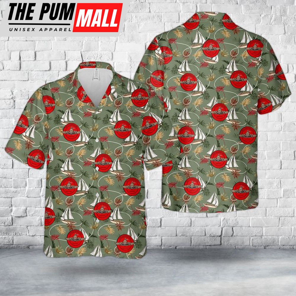 Military Hawaiian Shirt, US Marine Corps Force Reconnaissance (FORECON) Hawaiian Shirt