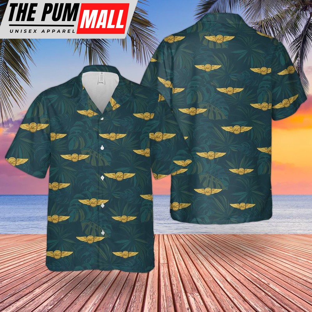 Military Hawaiian Shirt, US Navy Naval Aircrew Wings Hawaiian Shirt