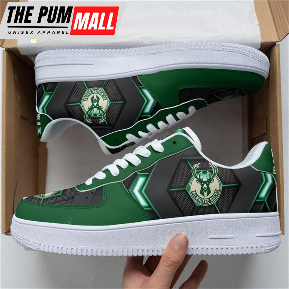 Milwaukee Bucks Nba Af1 Basketball Sneakers For Men Women