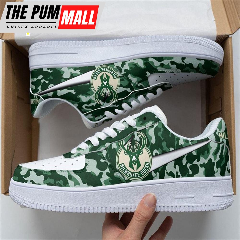 Milwaukee Bucks Nba Af1 V1 Basketball Sneakers For Men Women
